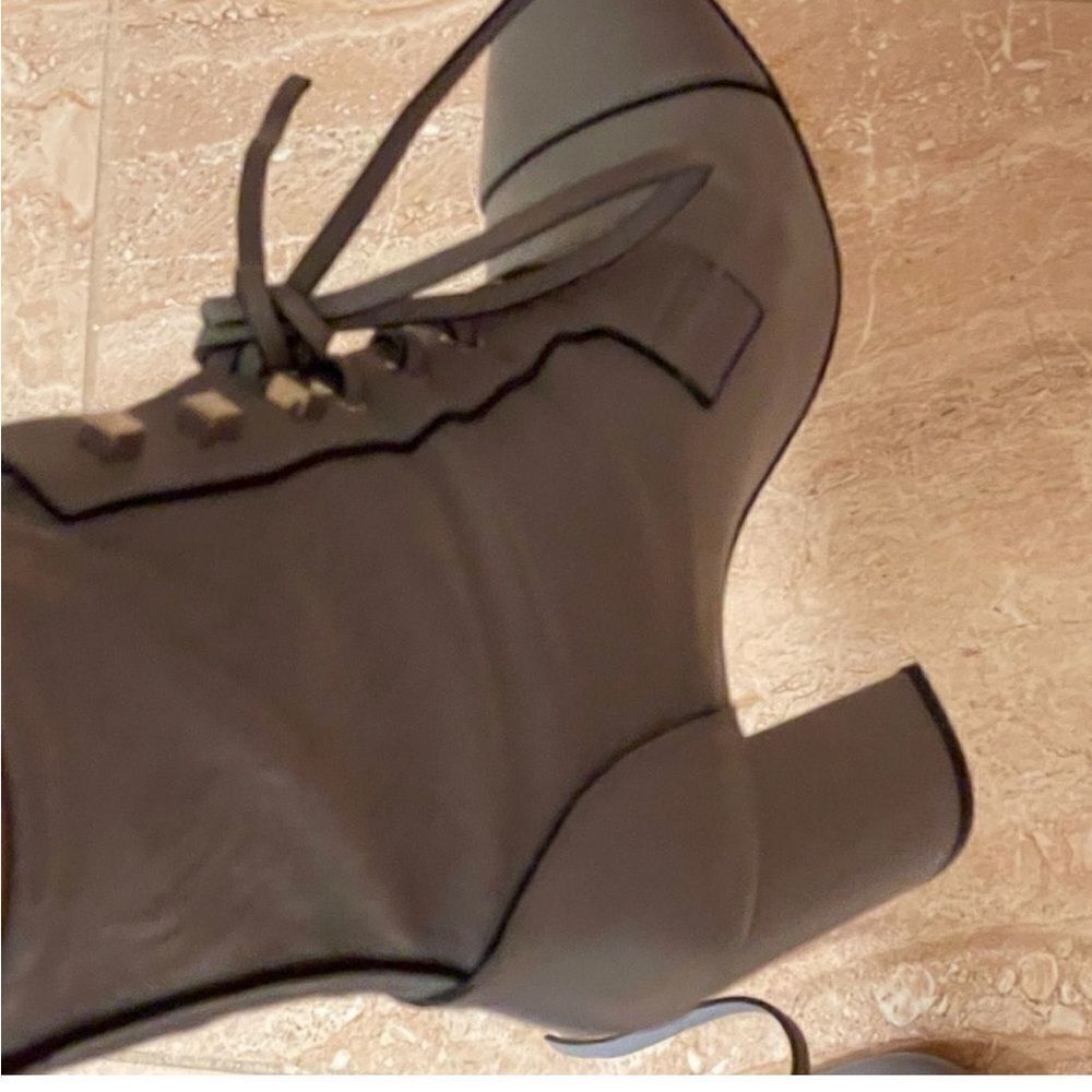 STUART WEITZMAN Veruka Mid-calf Lace-up Booties - Picture 7 of 12